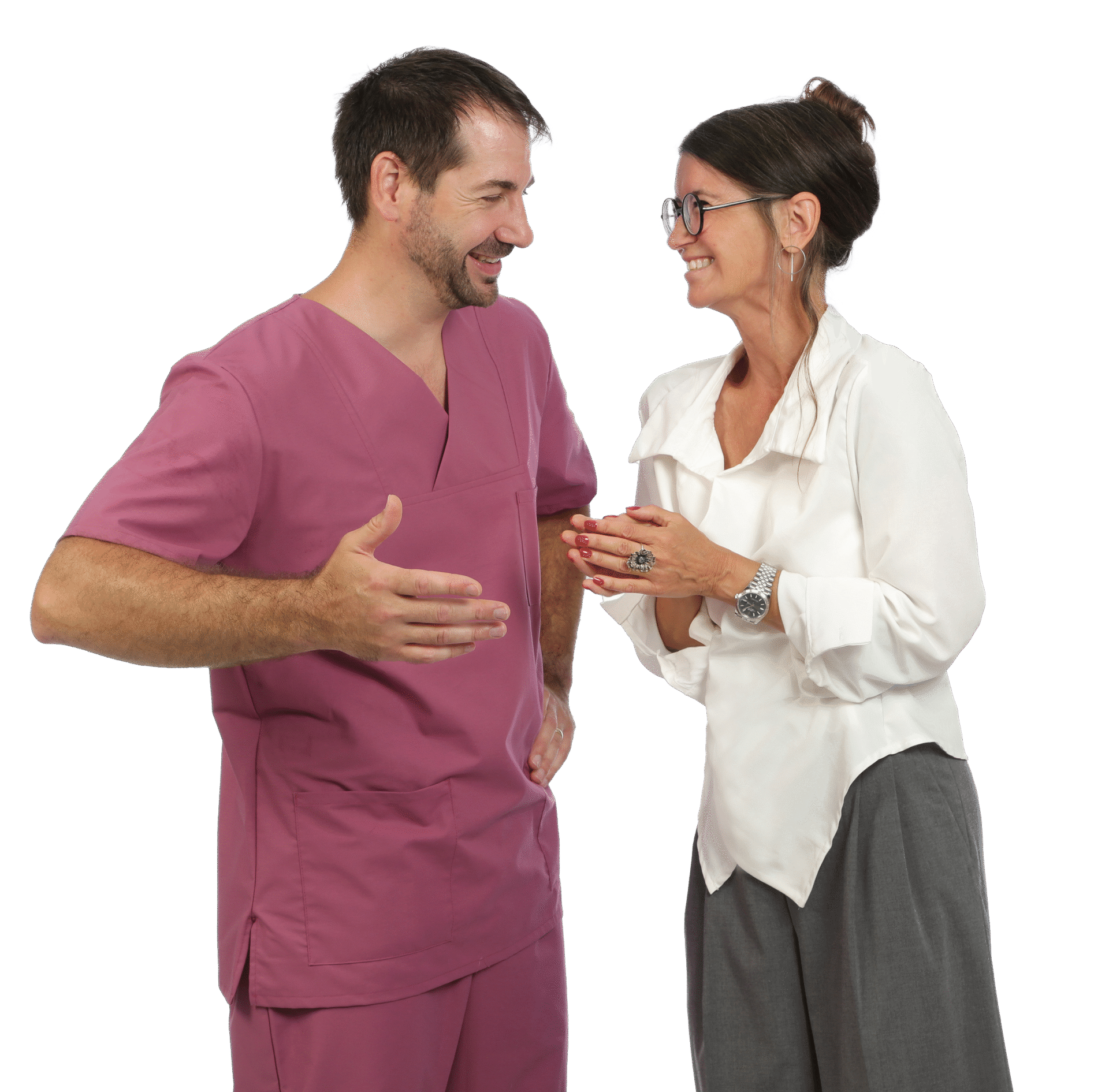 Dr. Houda und Tina Berz